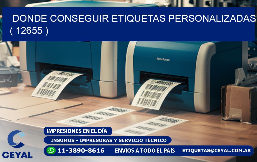 DONDE CONSEGUIR ETIQUETAS PERSONALIZADAS ( 12655 )