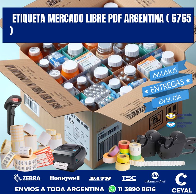 ETIQUETA MERCADO LIBRE PDF ARGENTINA ( 6765 )