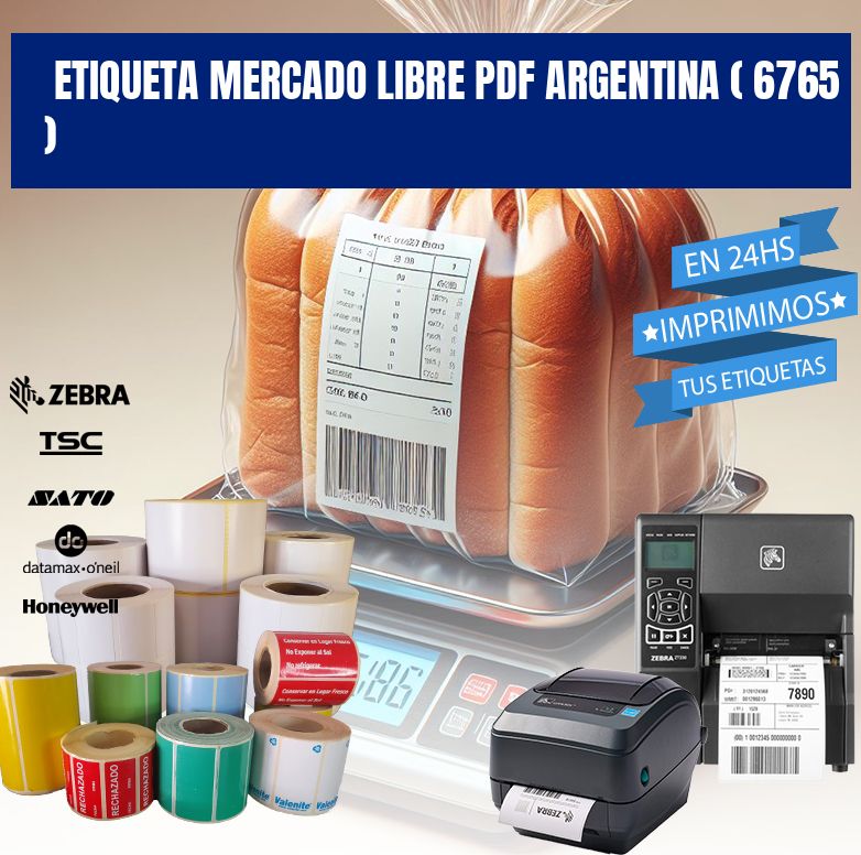 ETIQUETA MERCADO LIBRE PDF ARGENTINA ( 6765 )