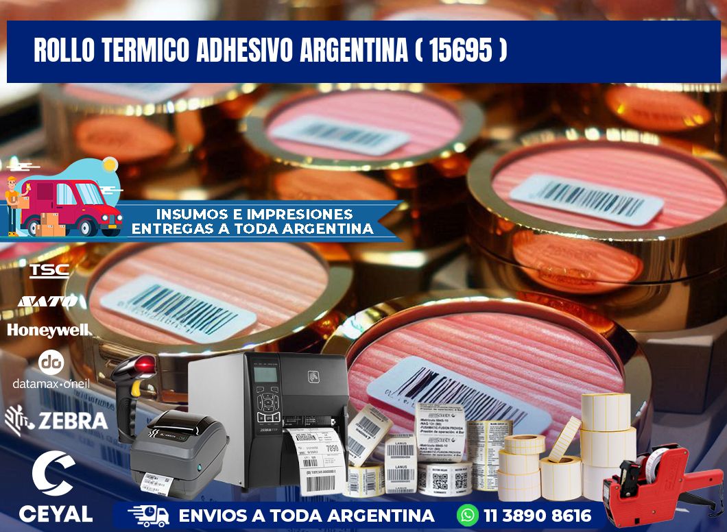 ROLLO TERMICO ADHESIVO ARGENTINA ( 15695 )