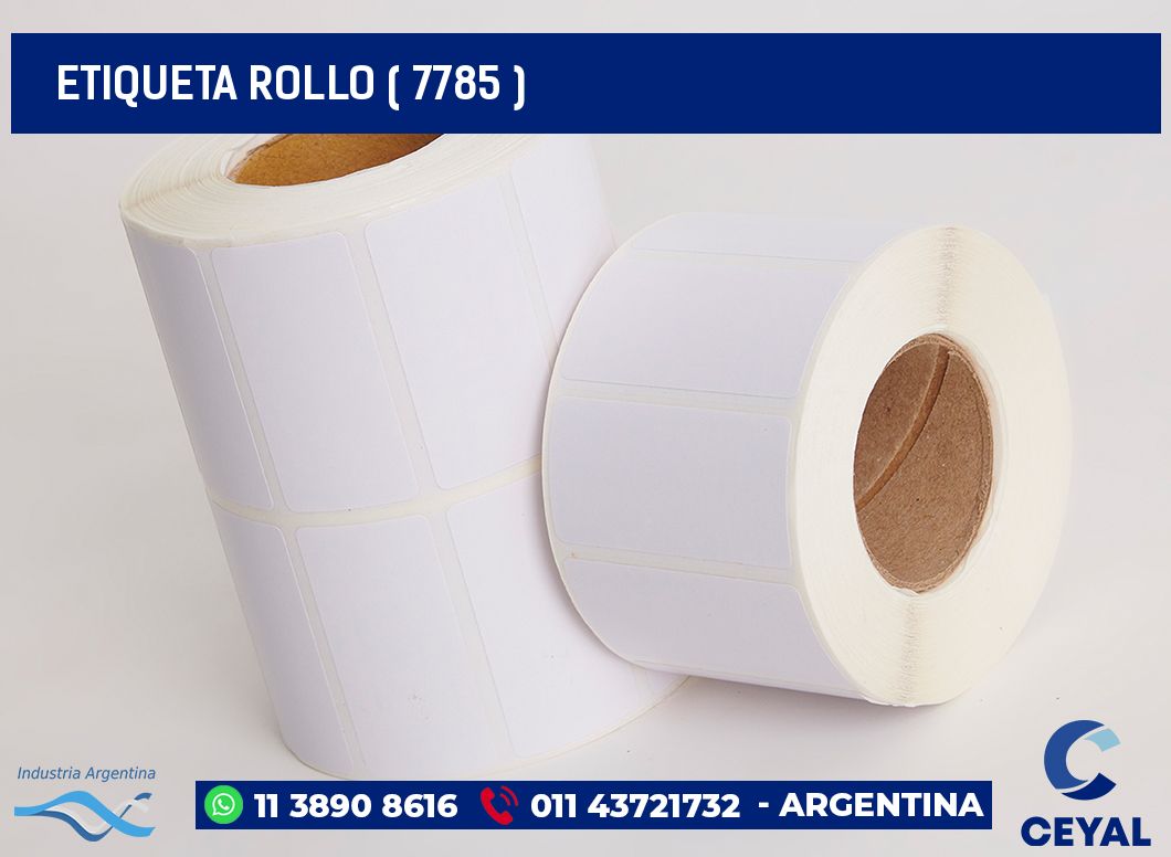 ETIQUETA ROLLO ( 7785 )