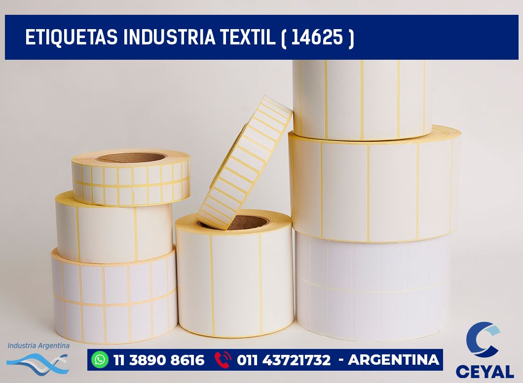 ETIQUETAS INDUSTRIA TEXTIL ( 14625 )