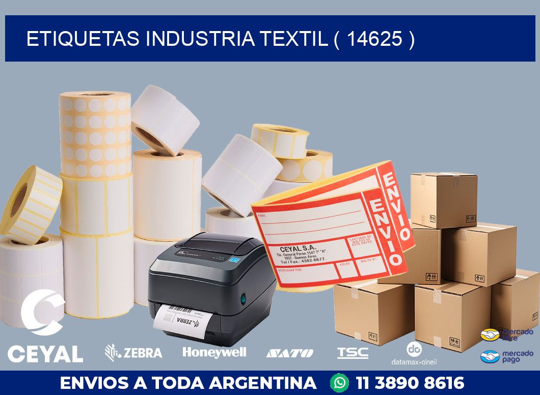 ETIQUETAS INDUSTRIA TEXTIL ( 14625 )