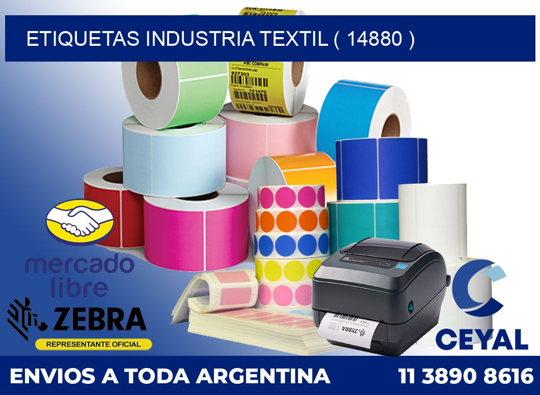 ETIQUETAS INDUSTRIA TEXTIL ( 14880 )