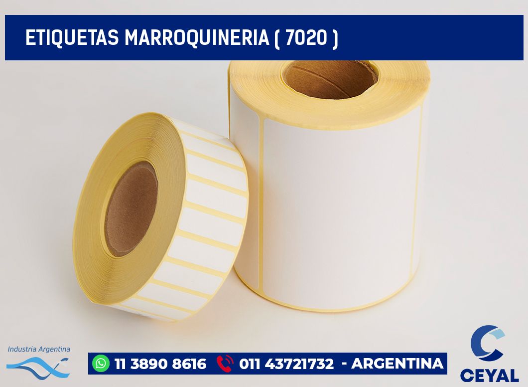 ETIQUETAS MARROQUINERIA ( 7020 )