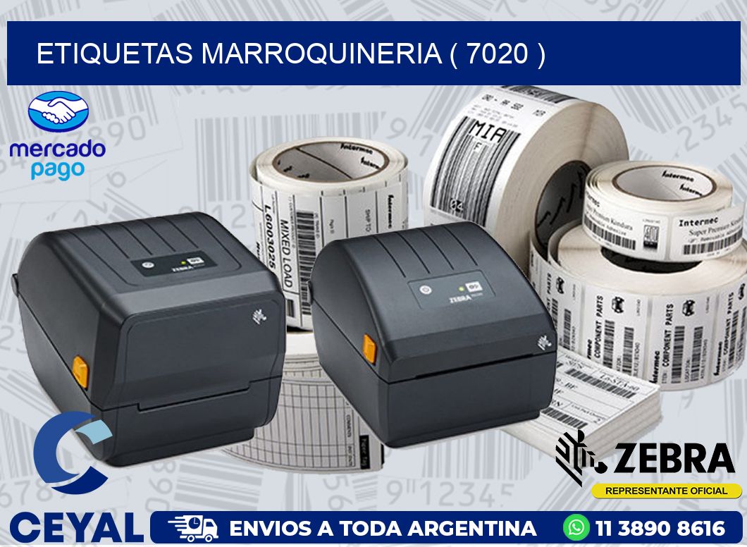 ETIQUETAS MARROQUINERIA ( 7020 )