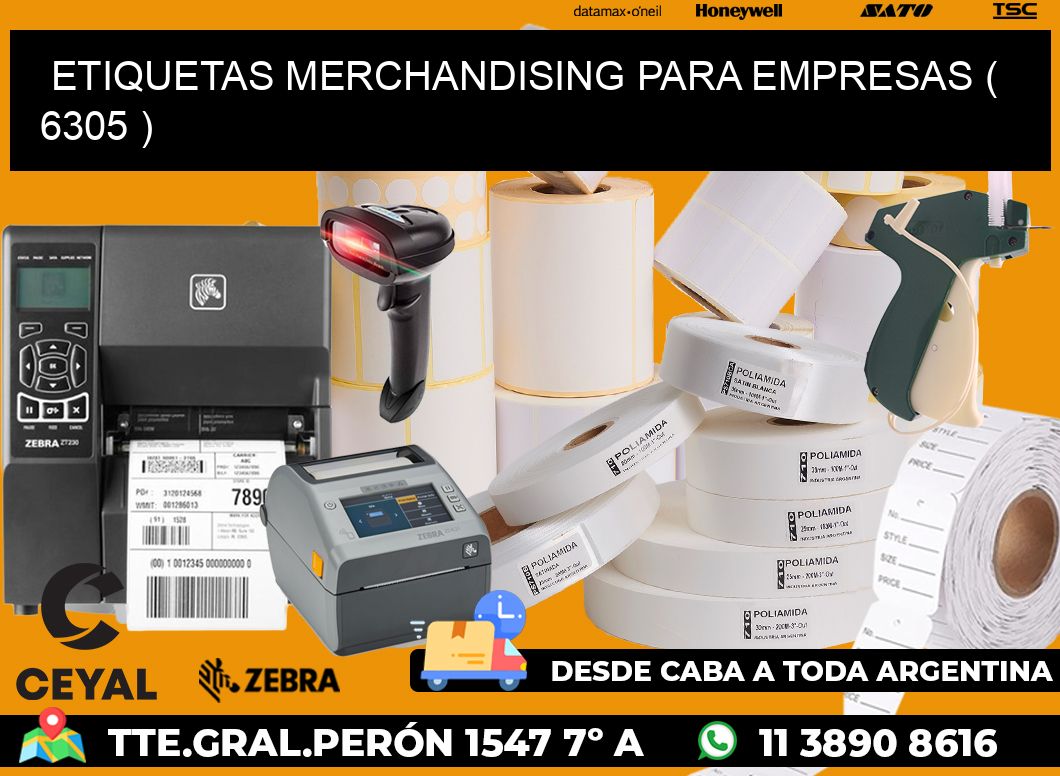 ETIQUETAS MERCHANDISING PARA EMPRESAS ( 6305 )