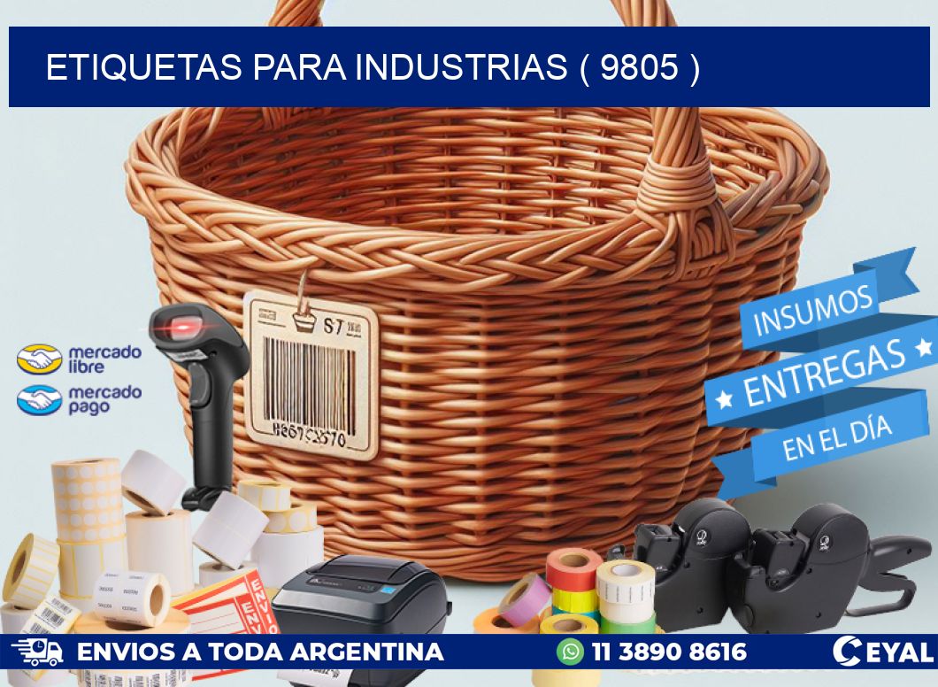 ETIQUETAS PARA INDUSTRIAS ( 9805 )