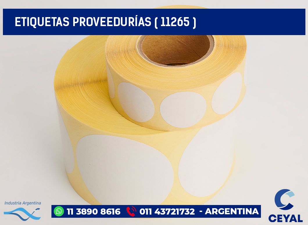 ETIQUETAS PROVEEDURÍAS ( 11265 )