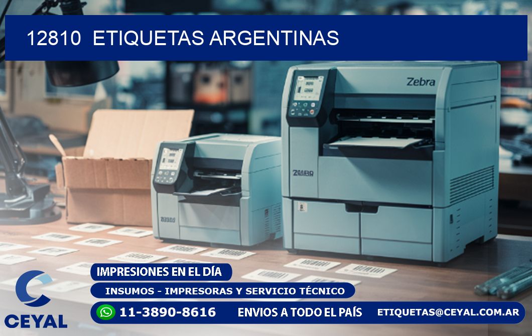 12810  ETIQUETAS ARGENTINAS