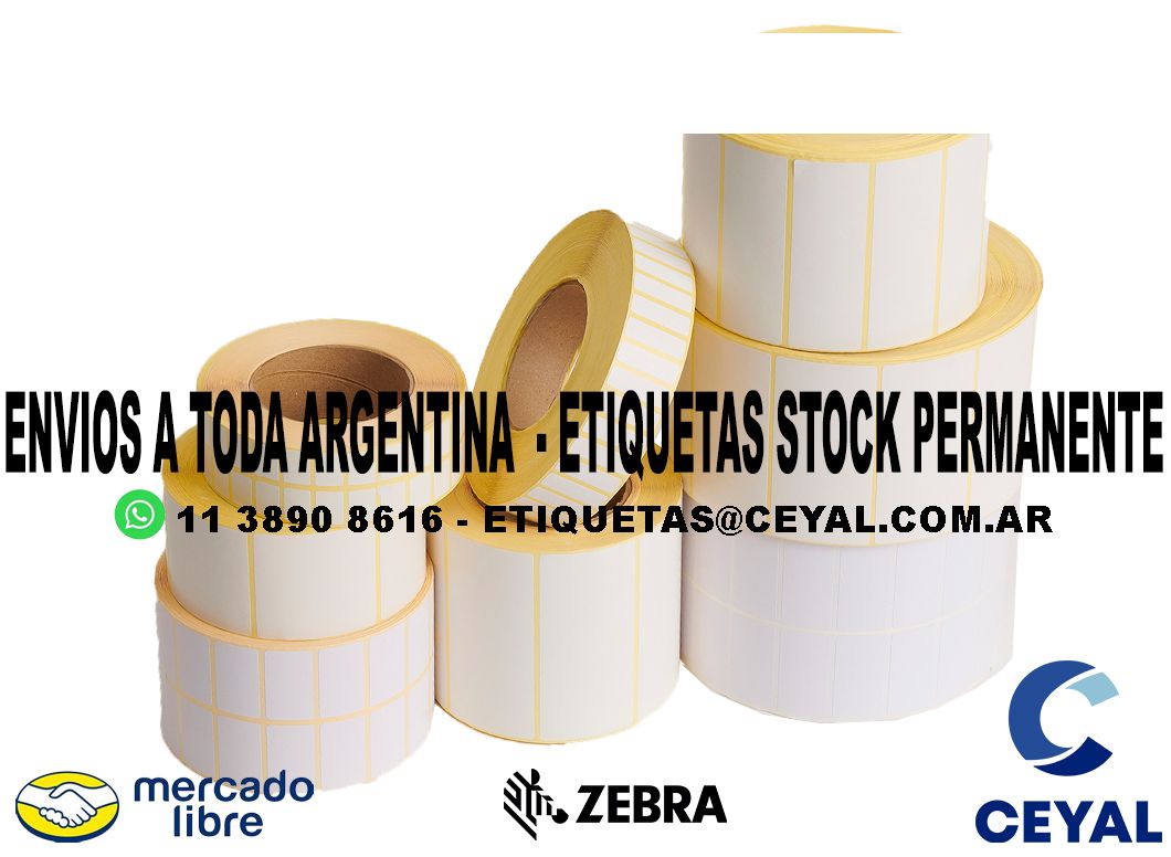 1300 ETIQUETAS RIBBON 31 x 85