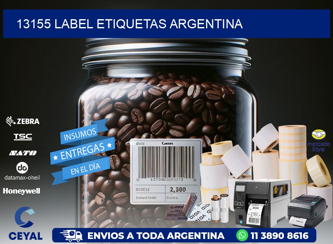 13155 LABEL ETIQUETAS ARGENTINA