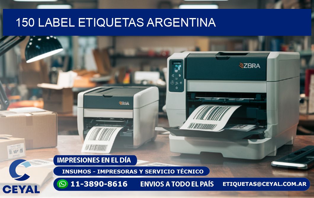 150 LABEL ETIQUETAS ARGENTINA