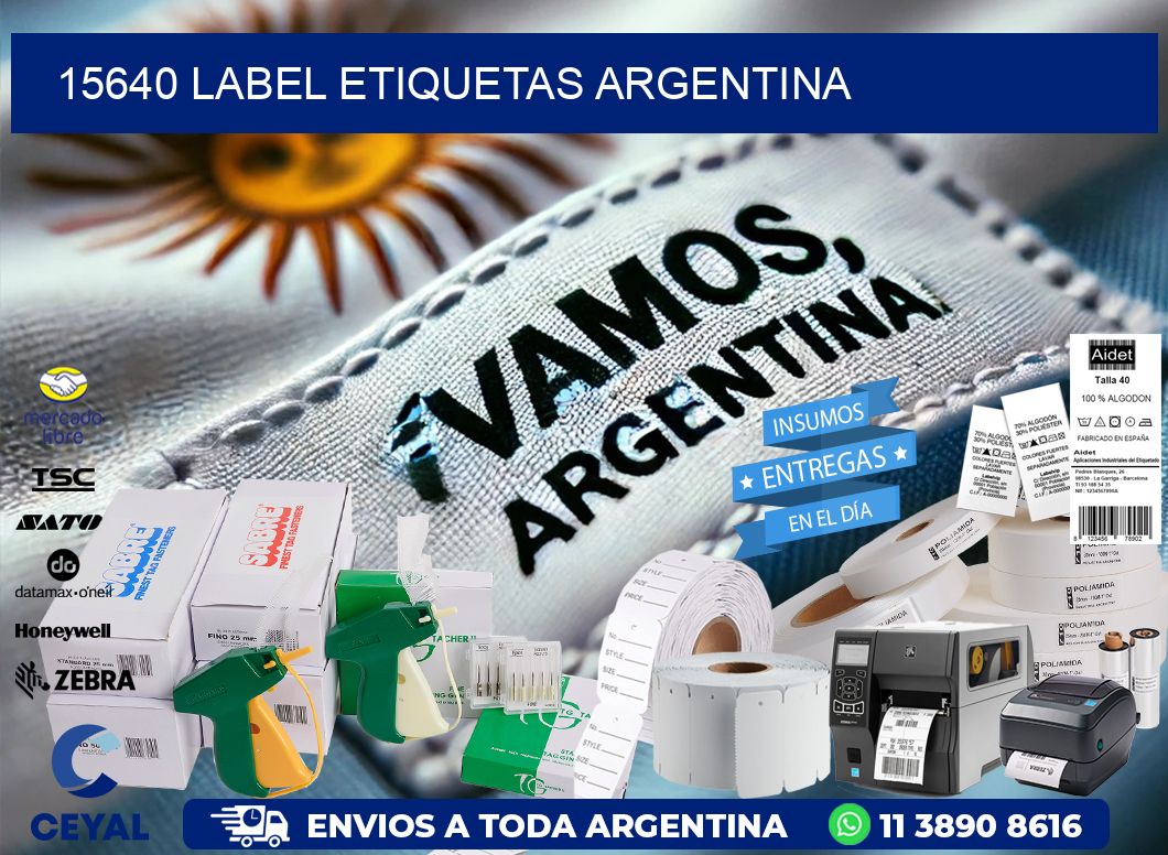 15640 LABEL ETIQUETAS ARGENTINA