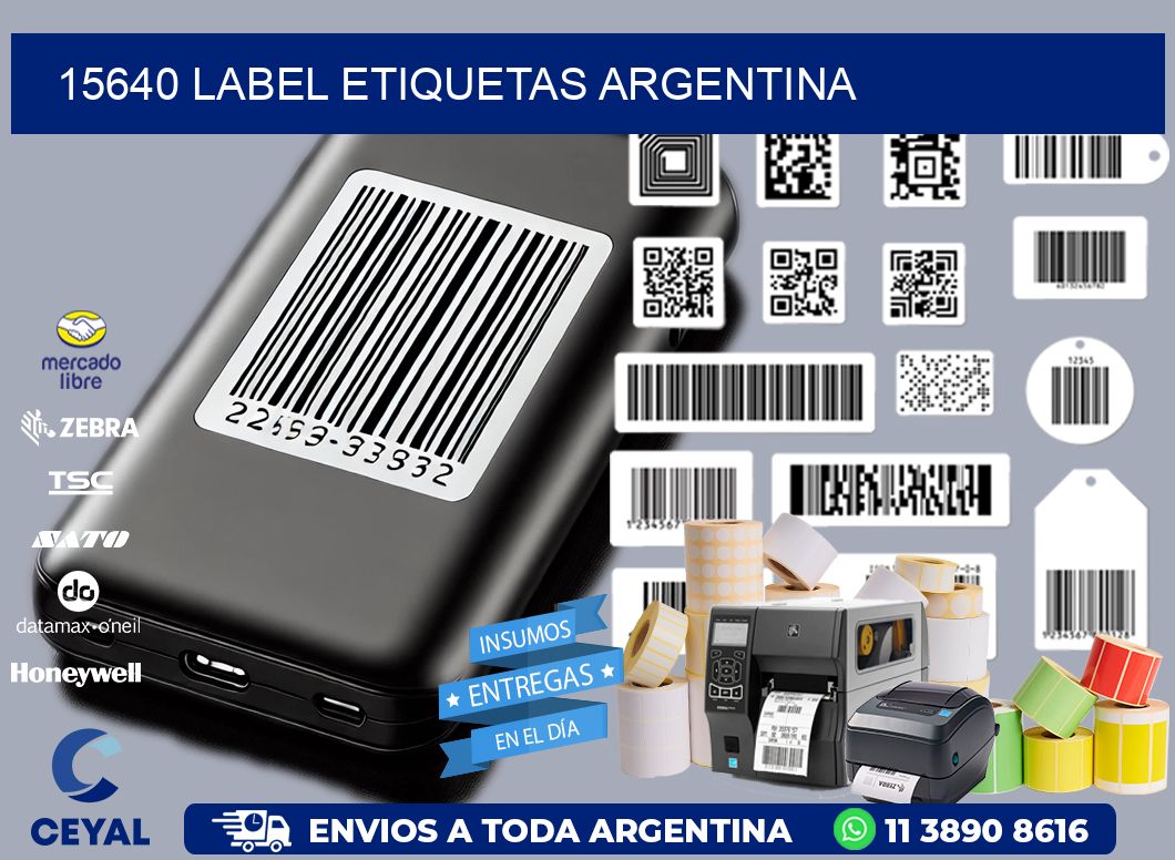 15640 LABEL ETIQUETAS ARGENTINA