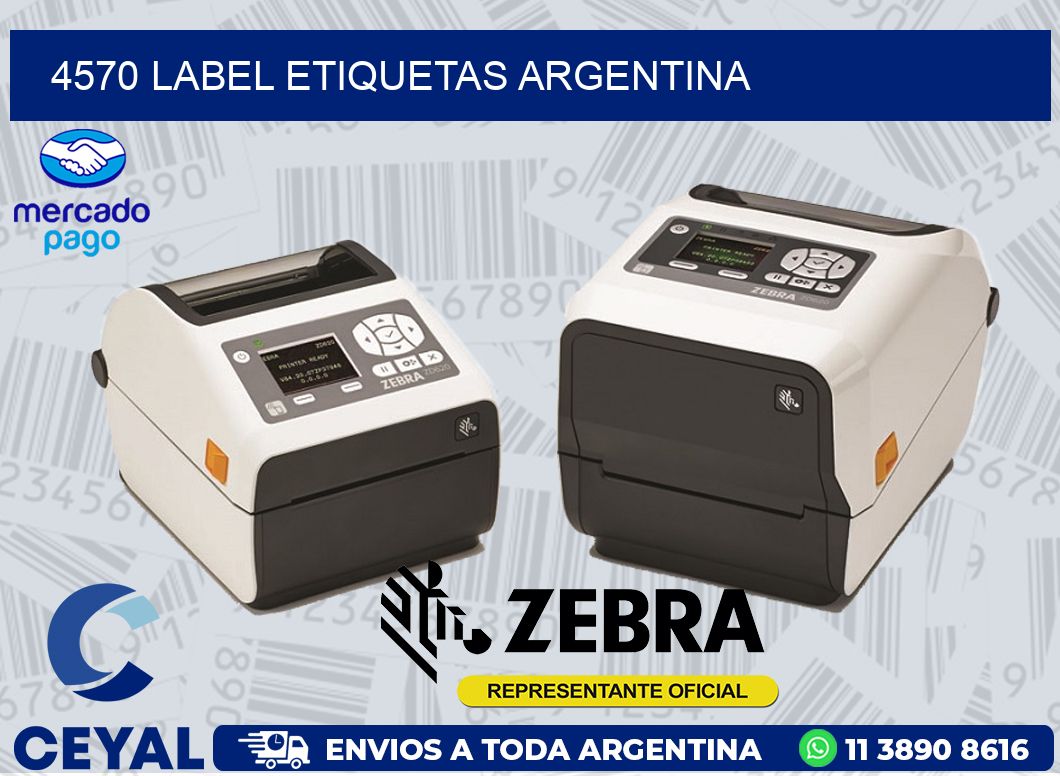 4570 LABEL ETIQUETAS ARGENTINA