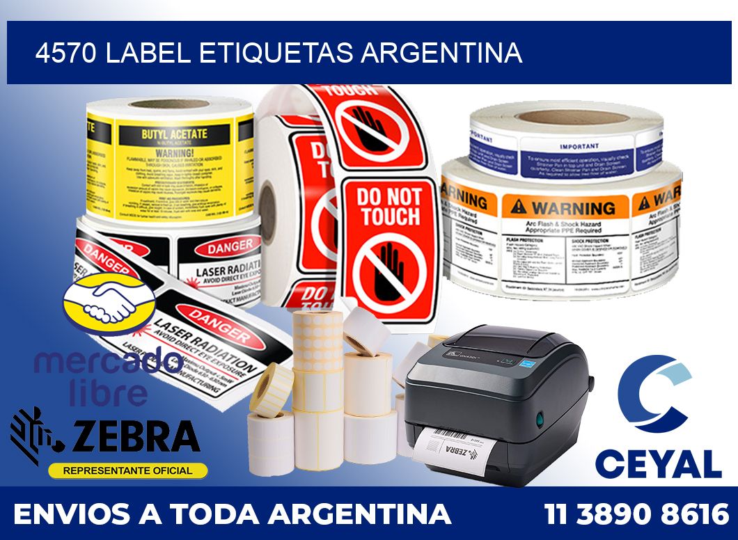 4570 LABEL ETIQUETAS ARGENTINA