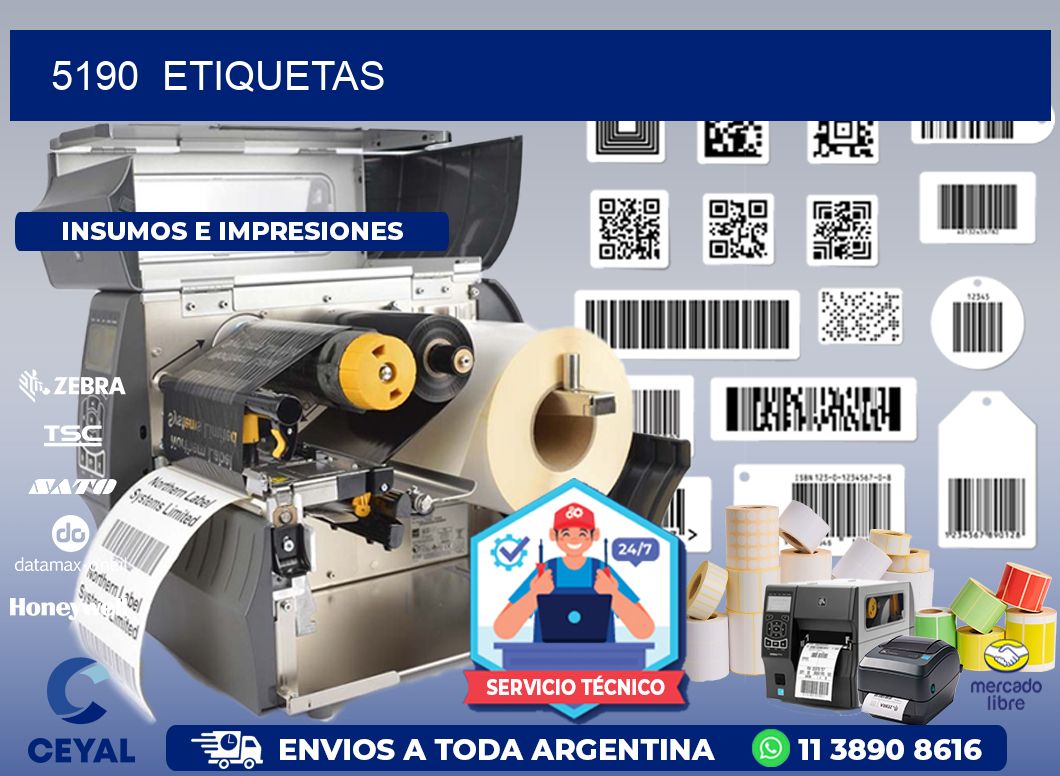 5190  ETIQUETAS