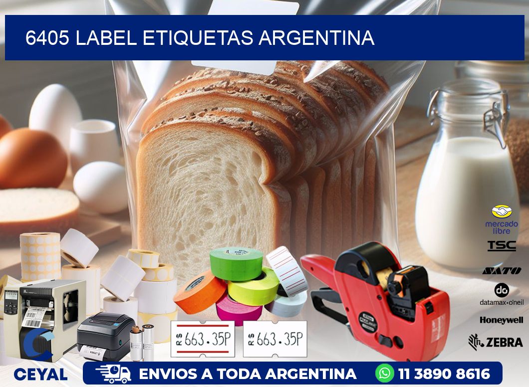 6405 LABEL ETIQUETAS ARGENTINA