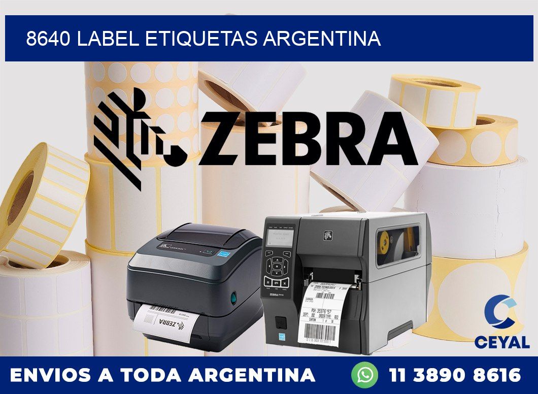 8640 LABEL ETIQUETAS ARGENTINA