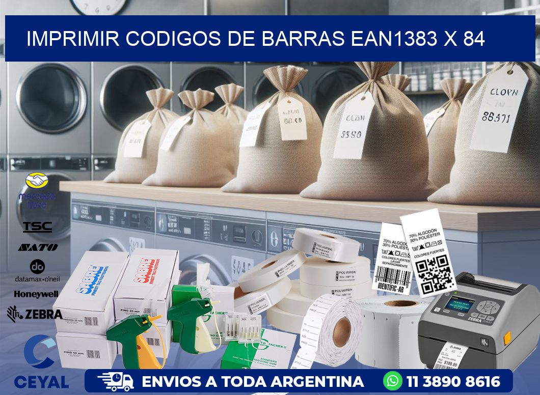 IMPRIMIR CODIGOS DE BARRAS EAN1383 x 84