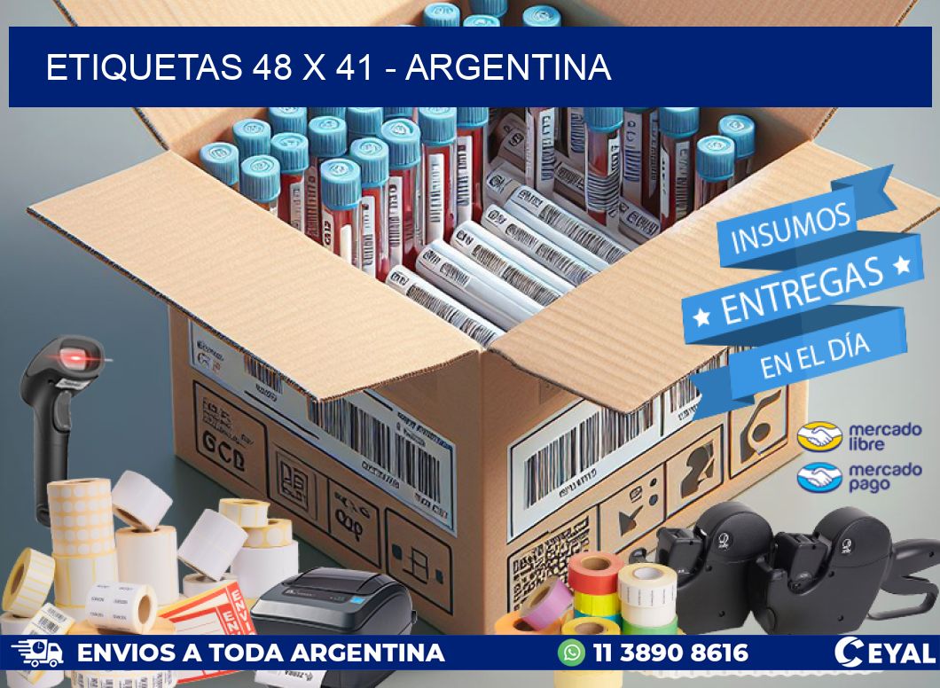 ETIQUETAS 48 x 41 - ARGENTINA