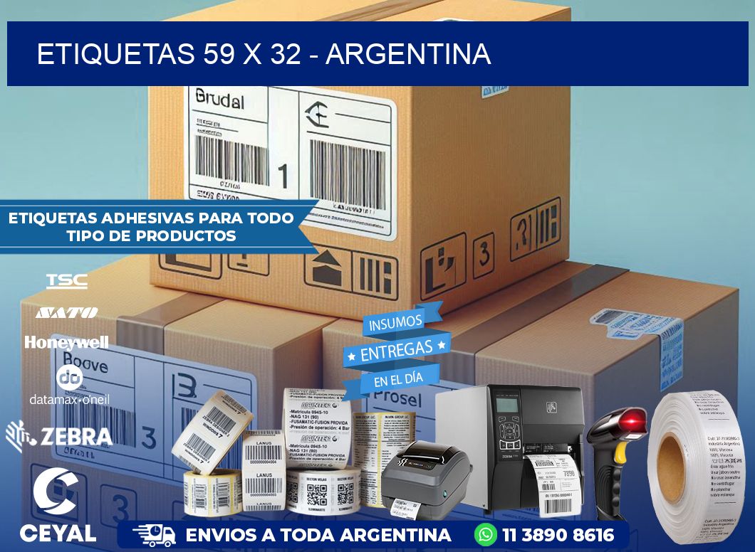 ETIQUETAS 59 x 32 – ARGENTINA