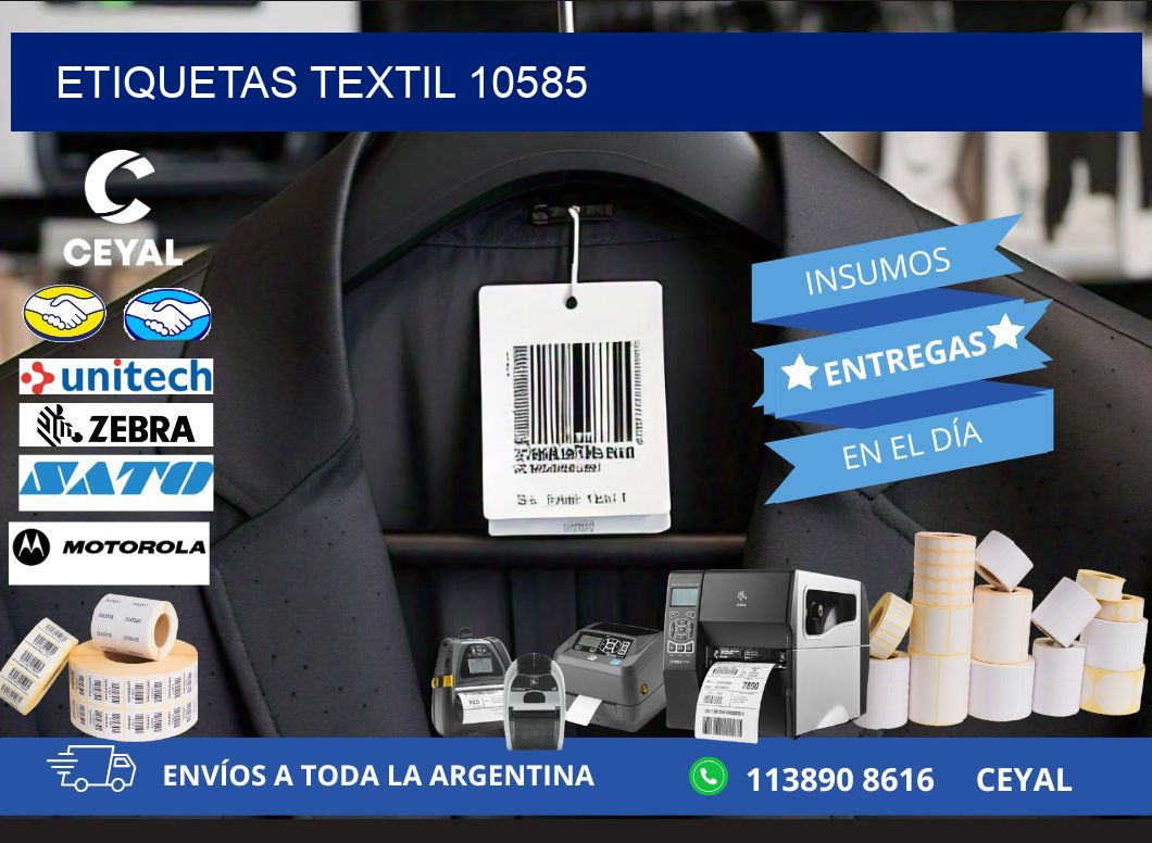 ETIQUETAS TEXTIL 10585