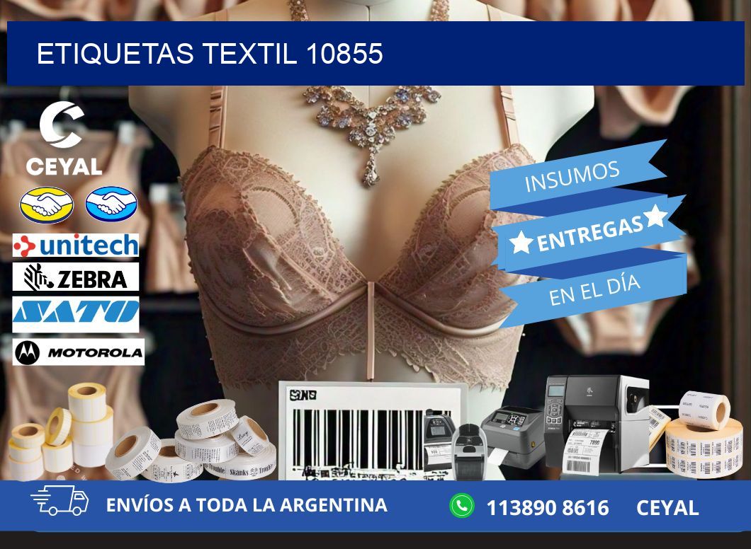 ETIQUETAS TEXTIL 10855