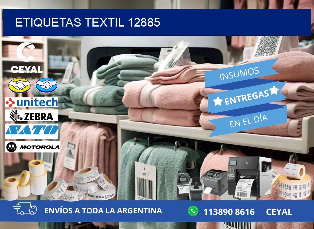 ETIQUETAS TEXTIL 12885