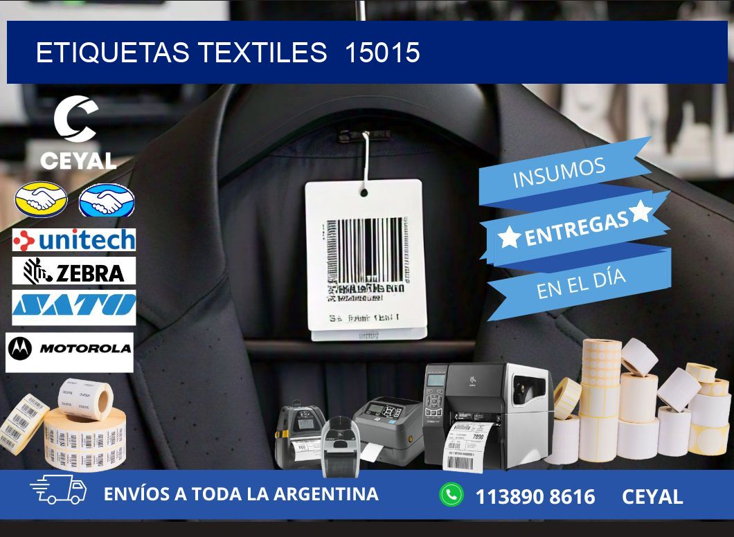 ETIQUETAS TEXTILES  15015