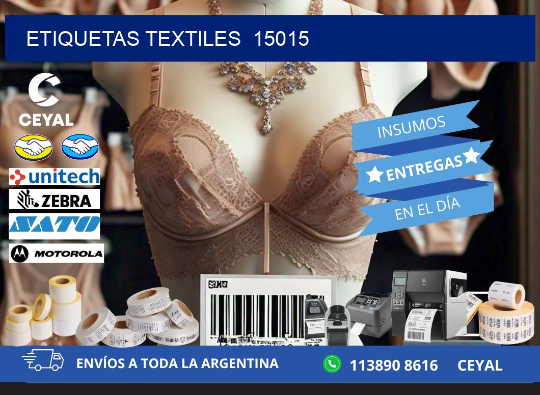 ETIQUETAS TEXTILES  15015