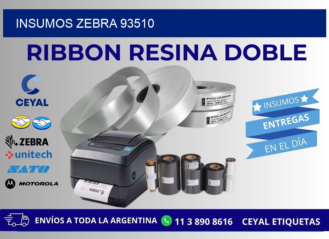 INSUMOS ZEBRA 93510